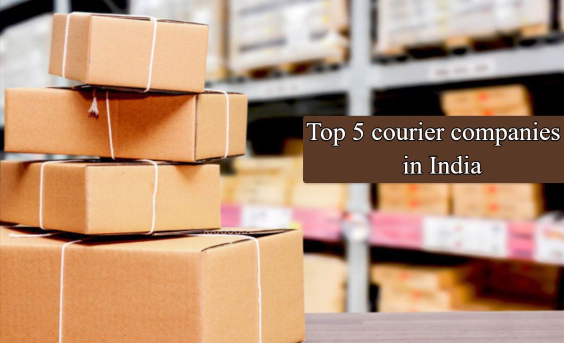 top 5 courier companies in India
